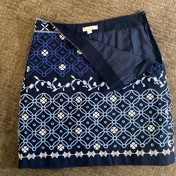 Loft Embroidered Skirt - Picture 3 of 3